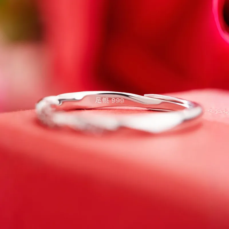 UABA 999 Fine Silver Rings Women's-4