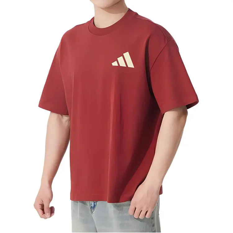 Adidas T Shirts Unisex Red-2