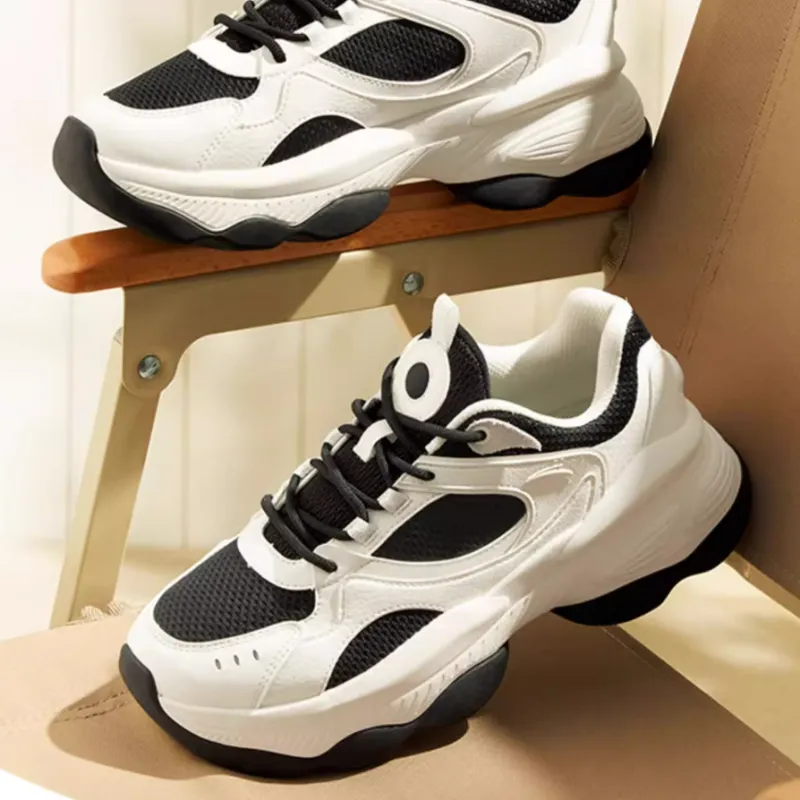 Anta Durable Breathable Low Top Casual Shoes Women's Black White-3