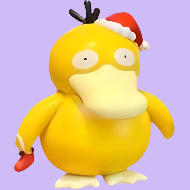 POKEMON X KFC Capybara Duck Christmas Toys-4