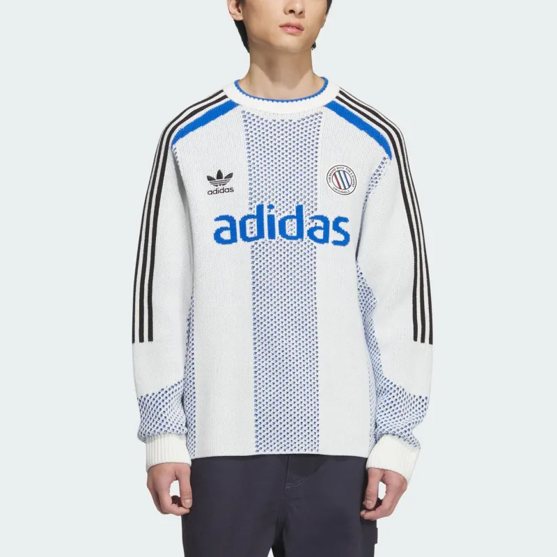 Adidas Originals ADCBC FW24 LS PO U Sweatshirt Unisex White-1