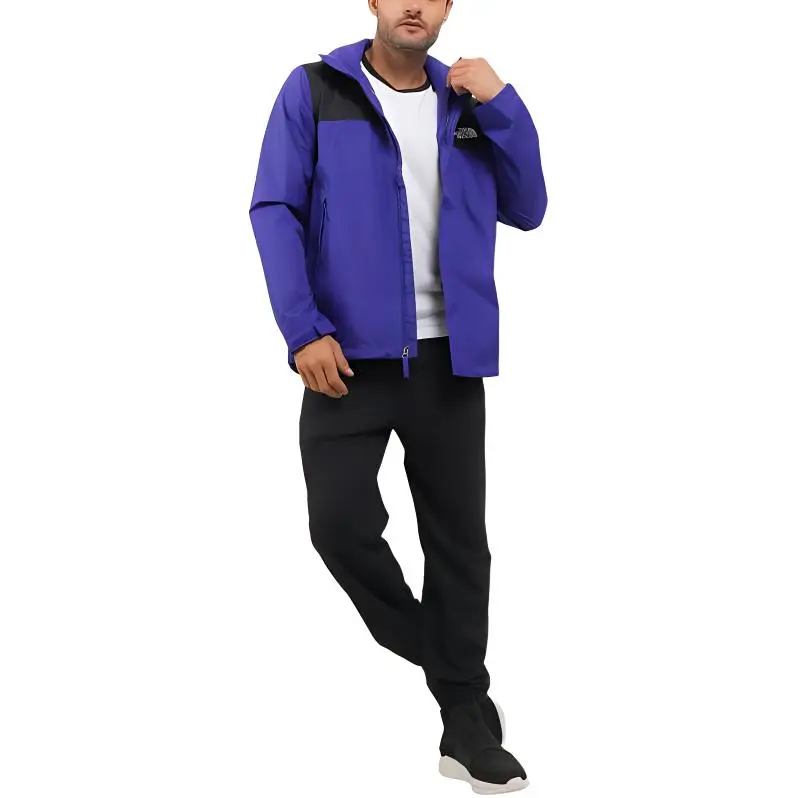 THE NORTH FACE Waterproof And Windproof Windbreaker Jacket Unisex Purple-2