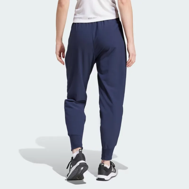 Adidas SS24 TEAM GB PRESENTATION TROUSERS Knitted Sports Pants Women's Blue-2