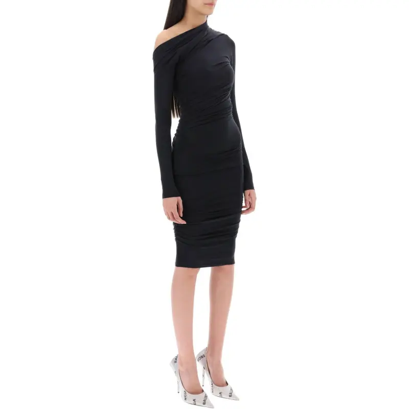 Balenciaga Twisted Midi Dress-2