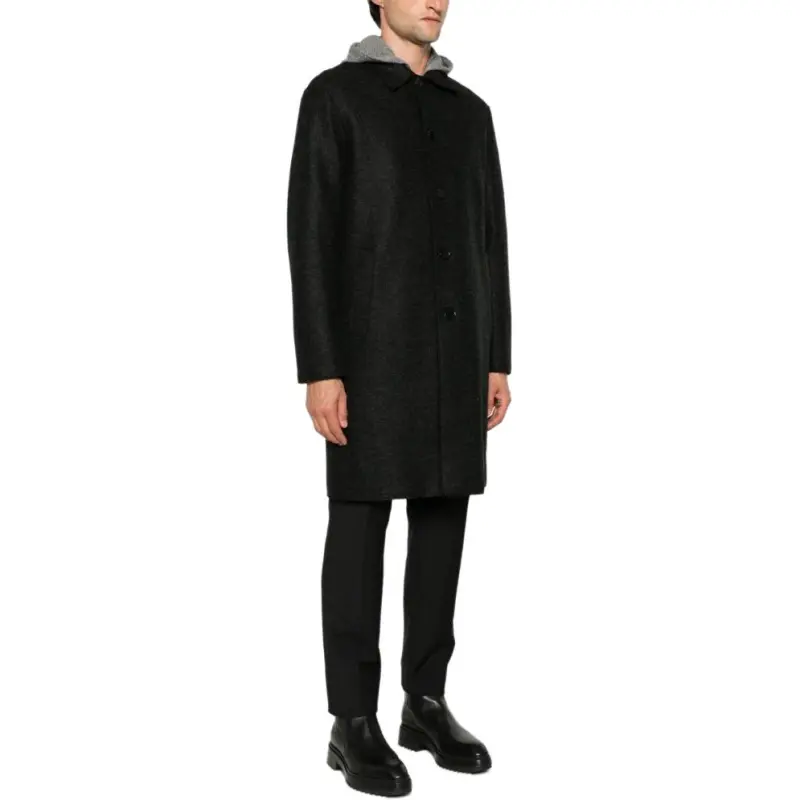 HARRIS WHARF LONDON Wool Coat-3