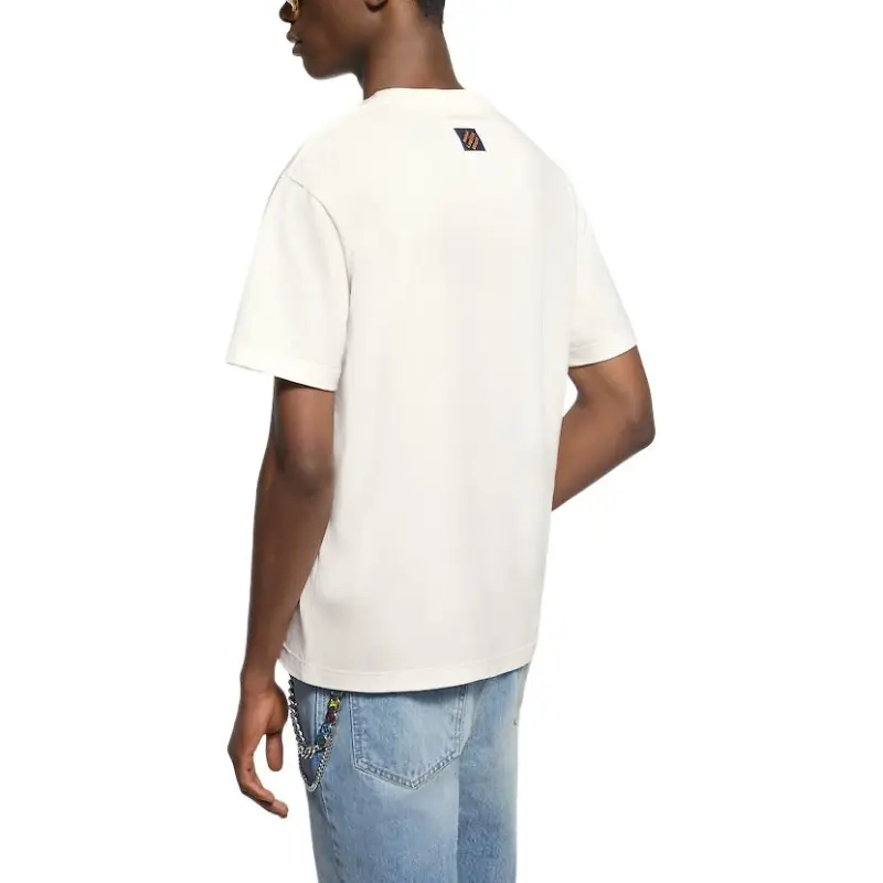 LOUIS VUITTON Monogram Flower 3D Gradient Print T Shirt-3