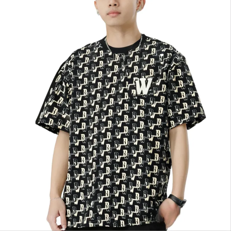 HLA JEANS T Shirt Men's Black E8-3