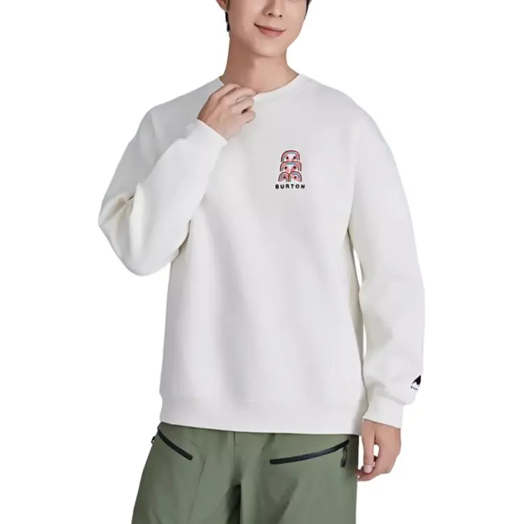 BURTON Board Sweatshirt Unisex White-2
