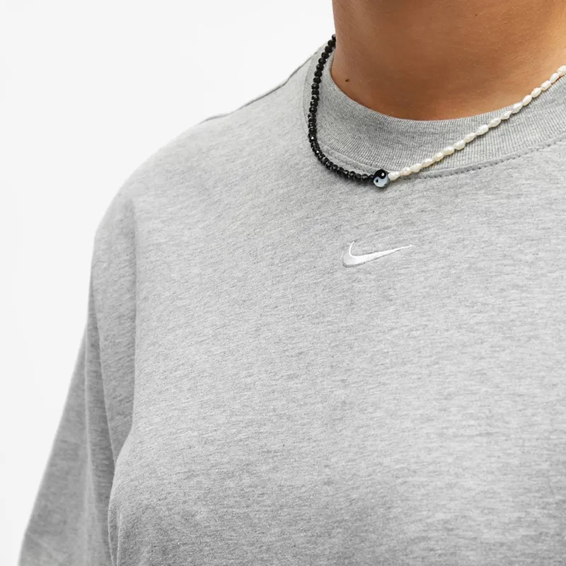 Nike Set in Sleeve T Shirt Women's Gray-4