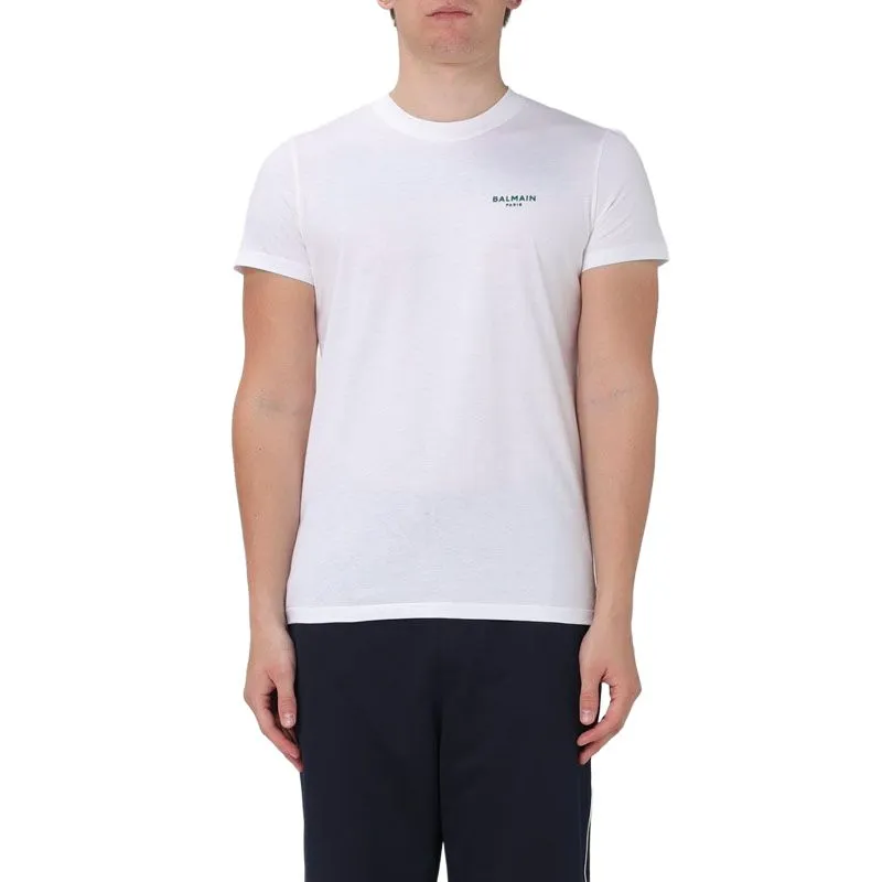 BALMAIN Logo-appliqué Cotton T-shirt-3