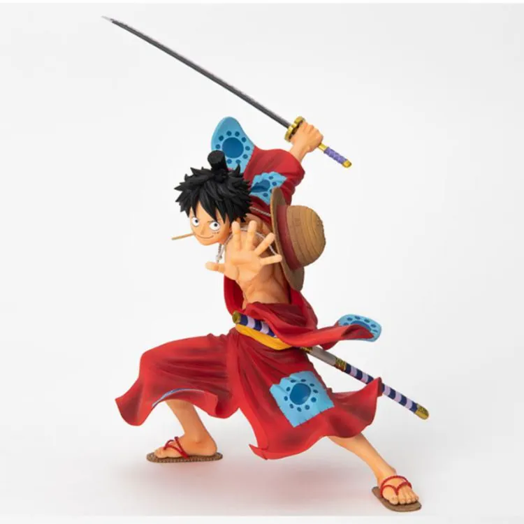 BANPRESTO One Piece World Colosseum 3 Super Master Stars Piece The Monkey D. Luffy Figure Red-4