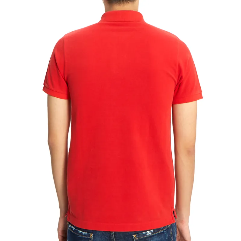 STONE ISLAND Polo Shirt Men's Red-5
