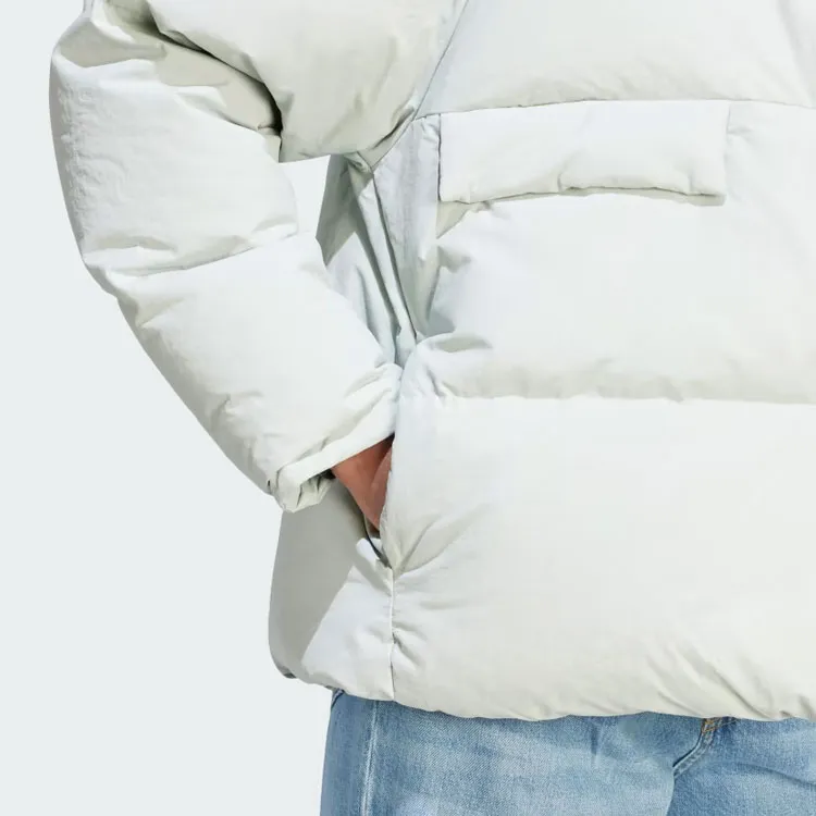 Adidas Down Jacket Women's Silver Green-5