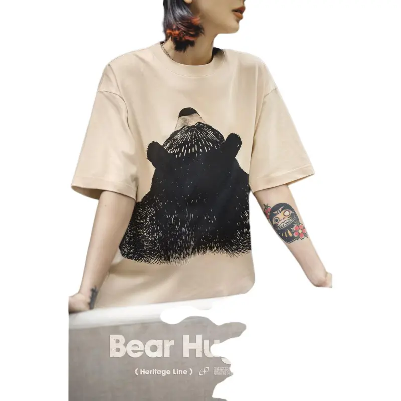 MADEN T Shirts Women's Ivory-1