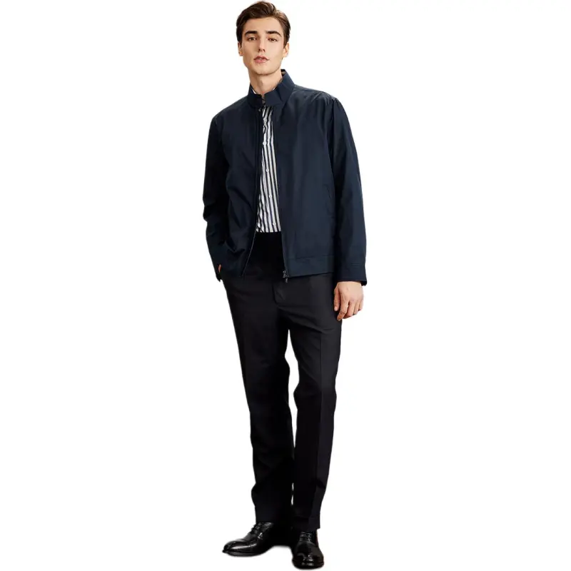 FIRS Jackets Men Navy Blue-4