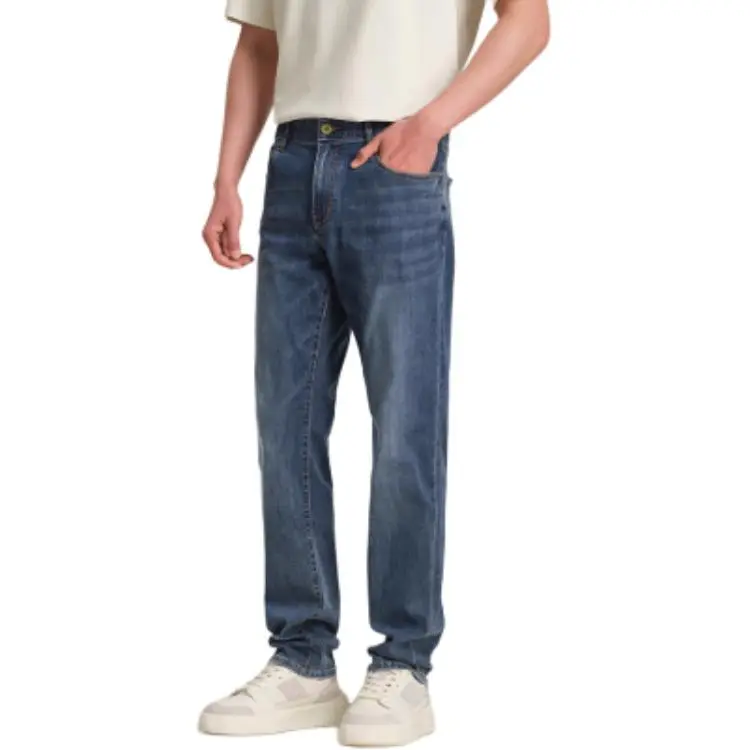 HLA Jeans Men's Blue Gray Denim Gradient Medium-2