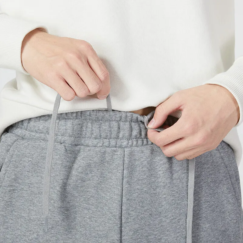 PUMA Knitted Sweatpants Men Gray-4