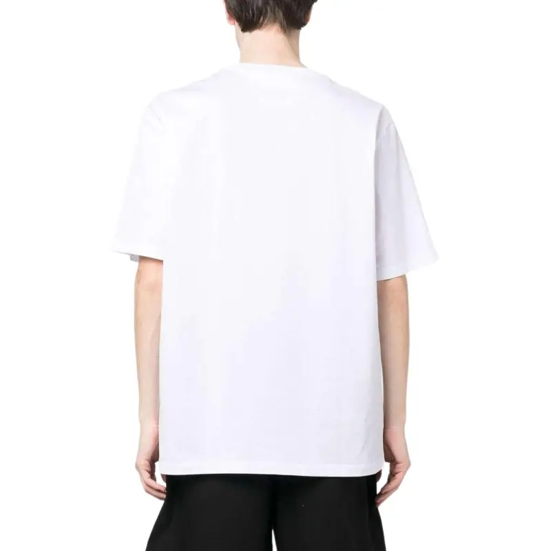 Ferrari Logo print T shirt-4