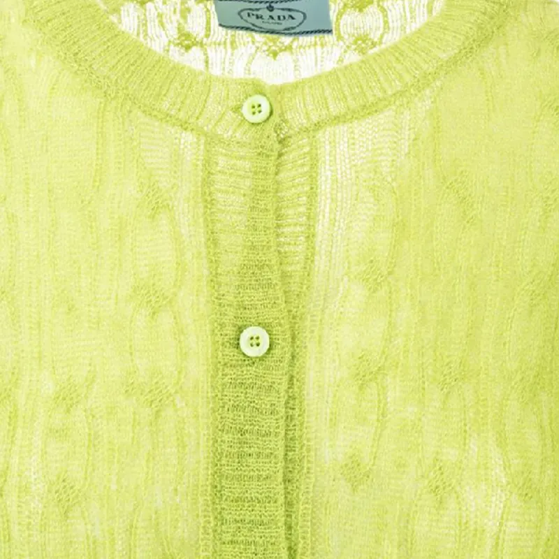PRADA SS21 Sweater Women's Green-2