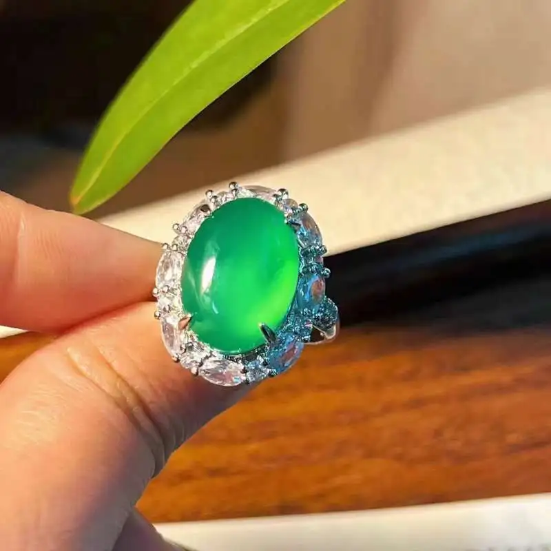 Grace Jade Rings Women's-7