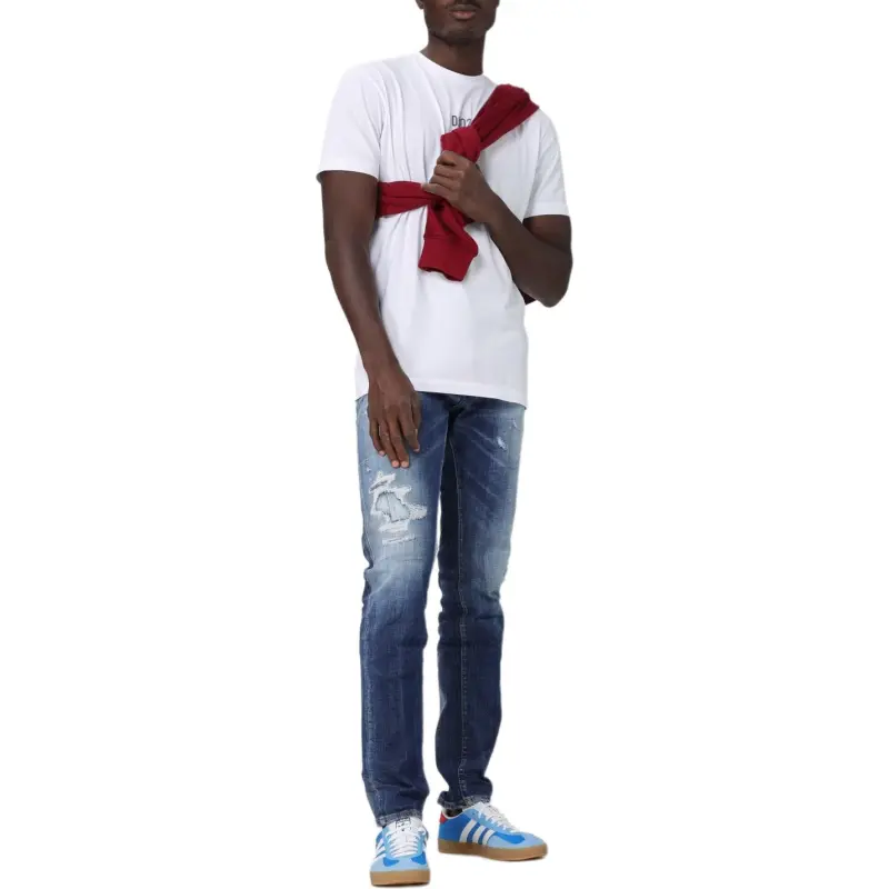 DSQUARED 2 Distressed Skinny Jeans-4
