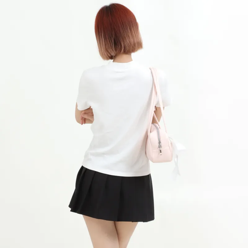 OTA PU Shoulder Bag Regular Women's Pink-4