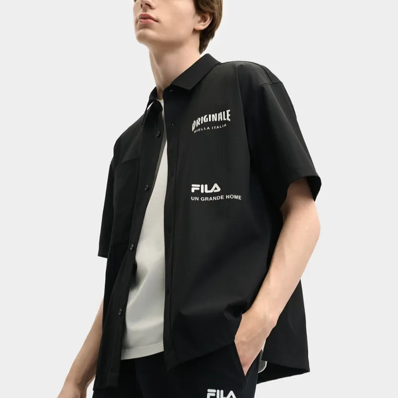 FILA ORIGINALE Shirt Men's Jet Black-2