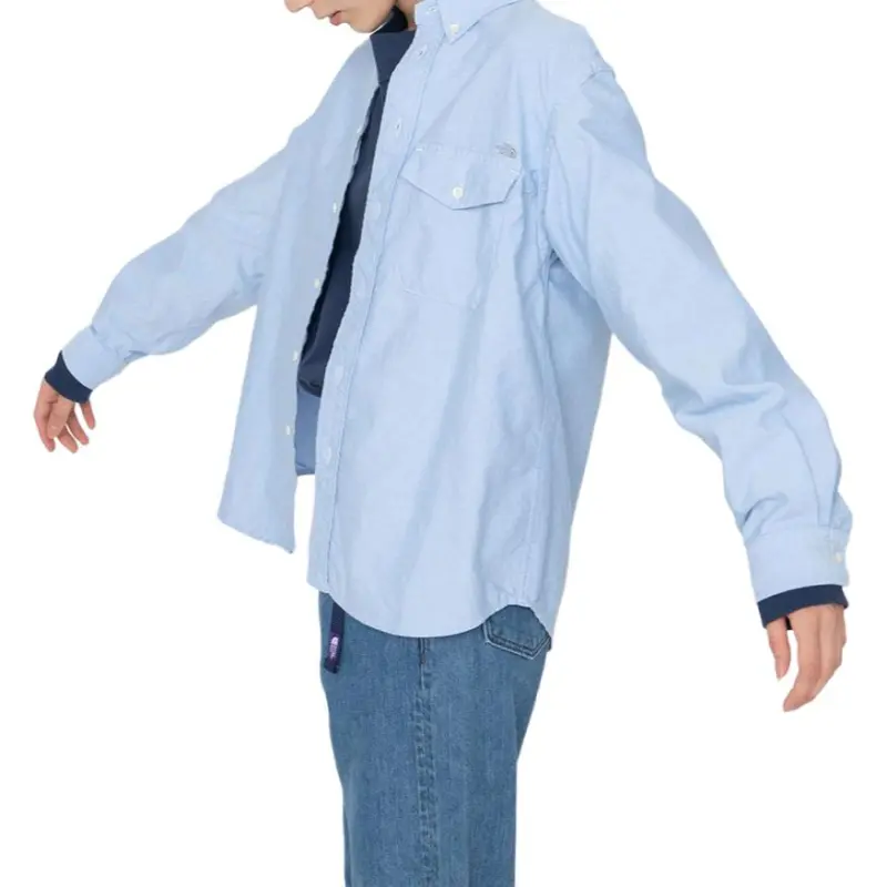 THE NORTH FACE PURPLE LABEL Shirt Unisex Blue-3