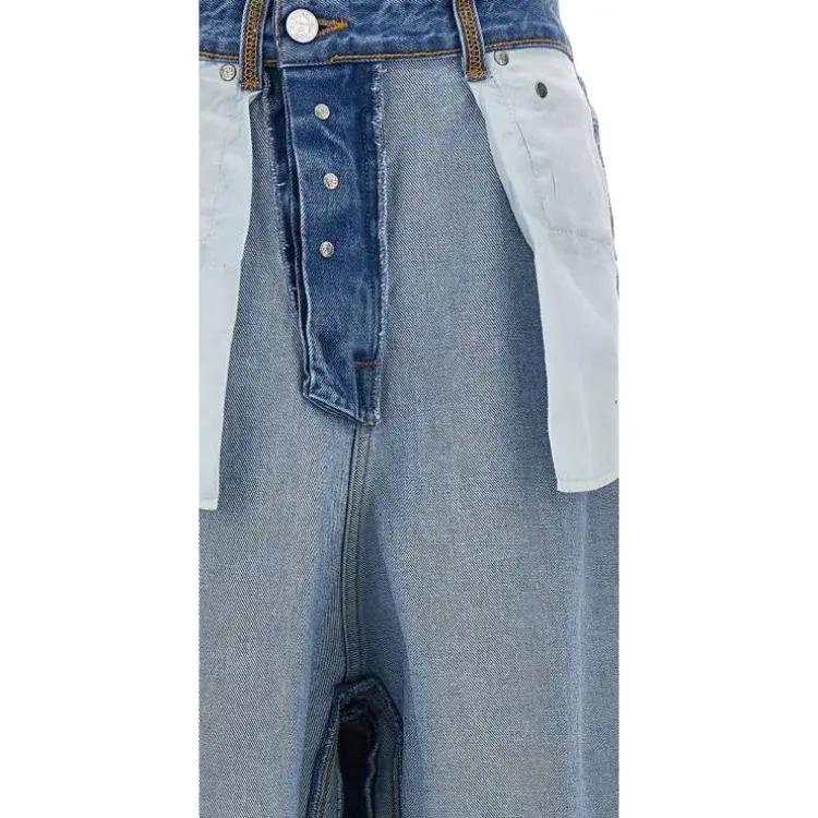 Vetements Jeans Women's Blue-5