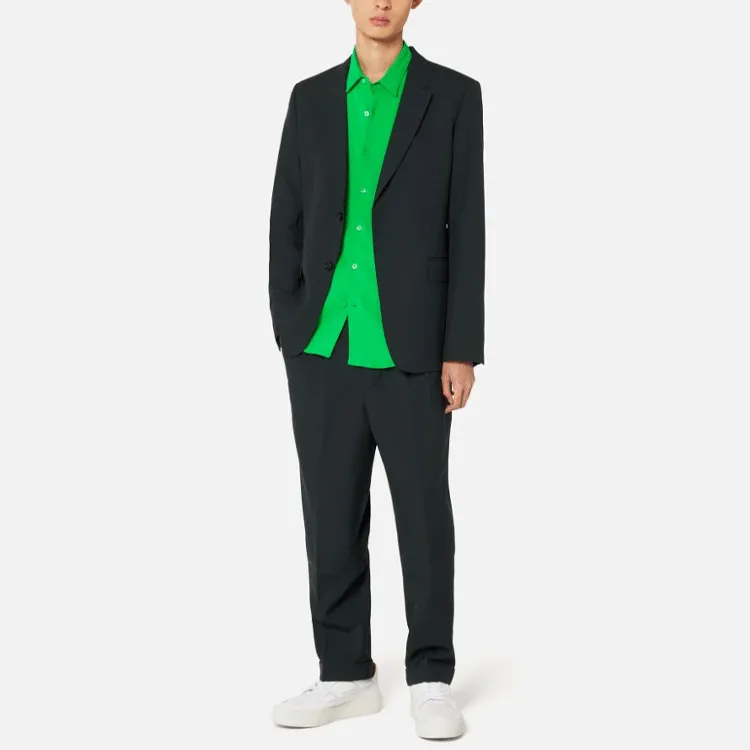 AMIPARIS Tapered Cropped Trousers-3