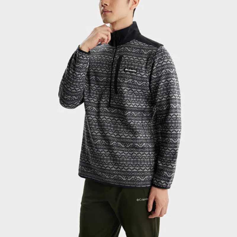 Columbia City Outdoor Collection Sweatshirt Men's Black-3
