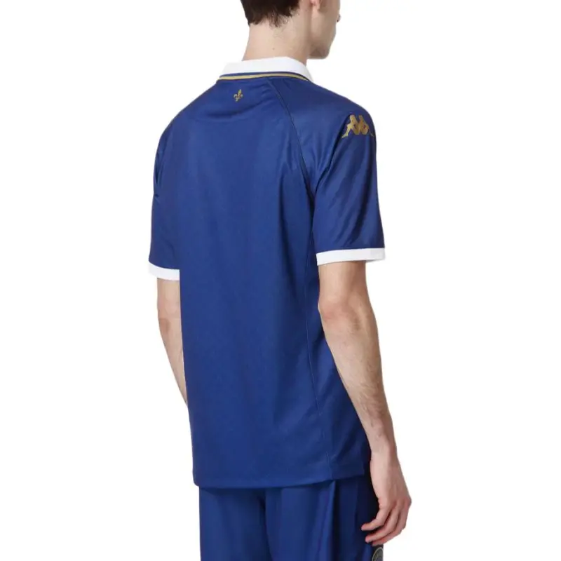 Kappa Soccer Jerseys Men's Blue White Gold-4