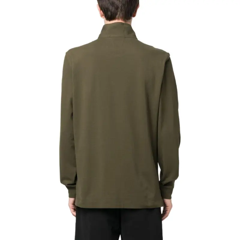 C.P.Company Logo patch Half zip Jumper-2