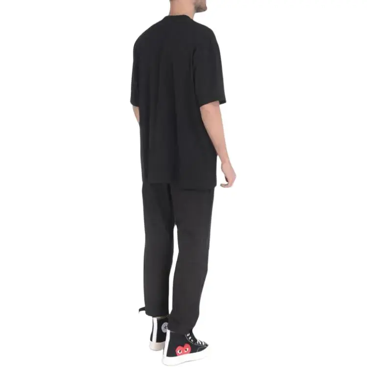 COMME DES GARCONS SHIRT Logo Printed Crewneck T Shirt-3