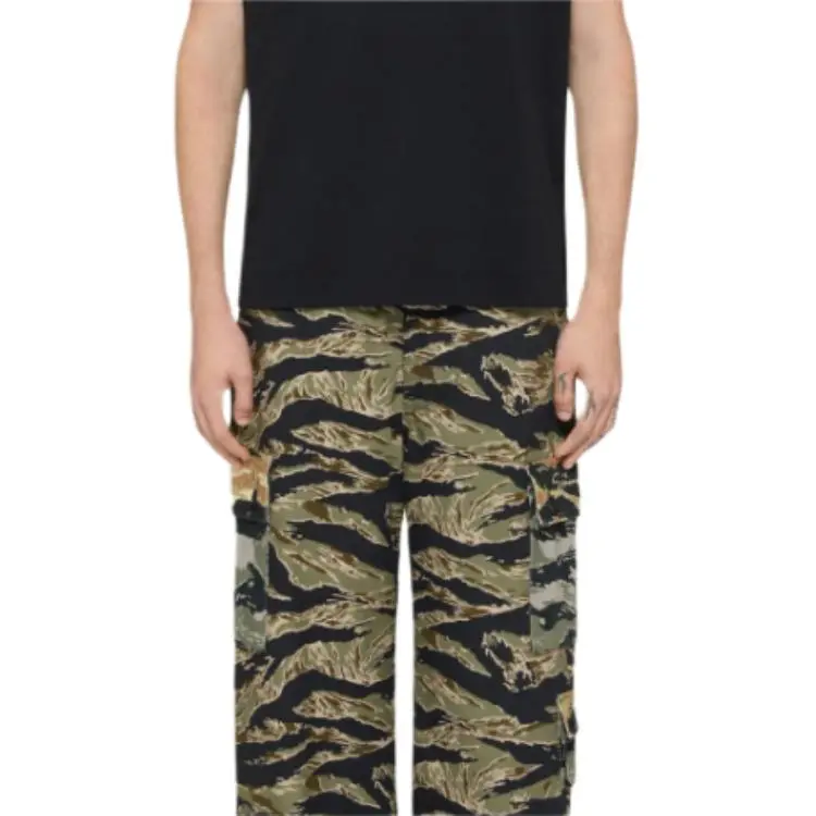 Givenchy Camouflage pattern Cargo Pants-5
