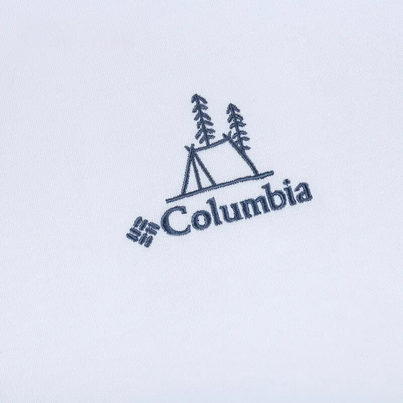 Columbia T Shirts Unisex White-3