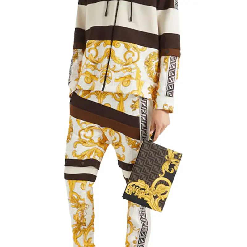 FENDI x VERSACE SS22 Sweatshirt Men's Multicolor-4
