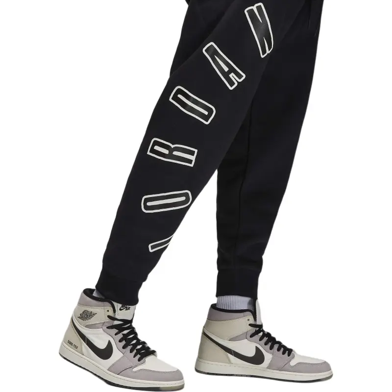 Jordan Flight MVP Knitted Sweatpants Men Black-3