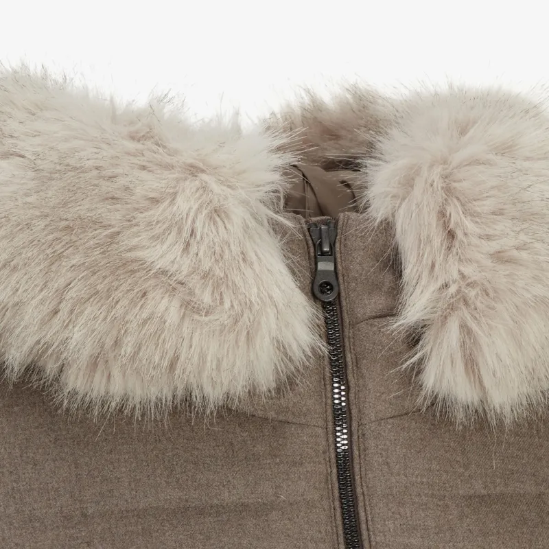 THE NORTH FACE Down Jacket Women's Dark Beige-2