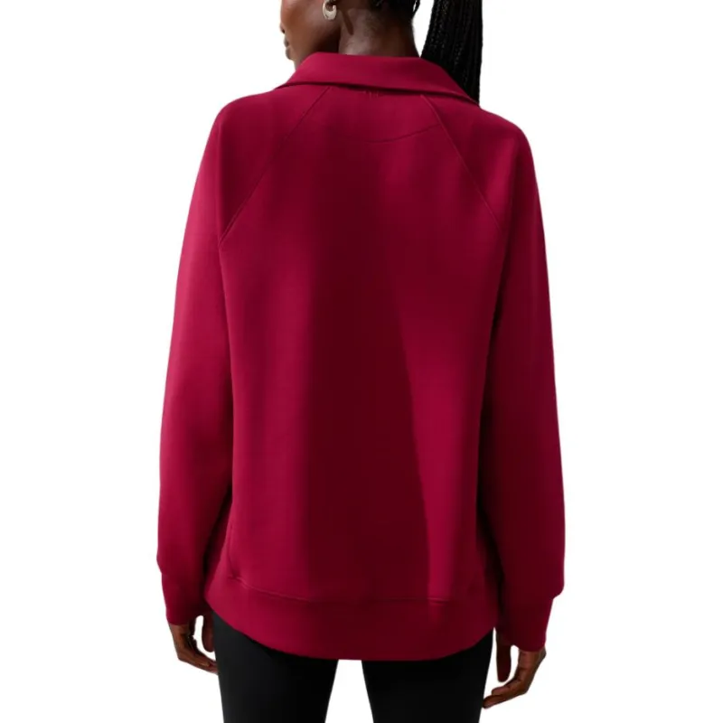 Abercrombie＆Fitch Sweatshirt Women's Red-4