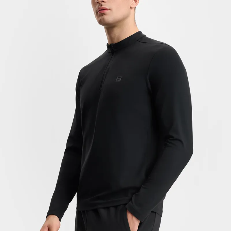 FILA 2025Q1 T-Shirt Men's Pitch Black-4