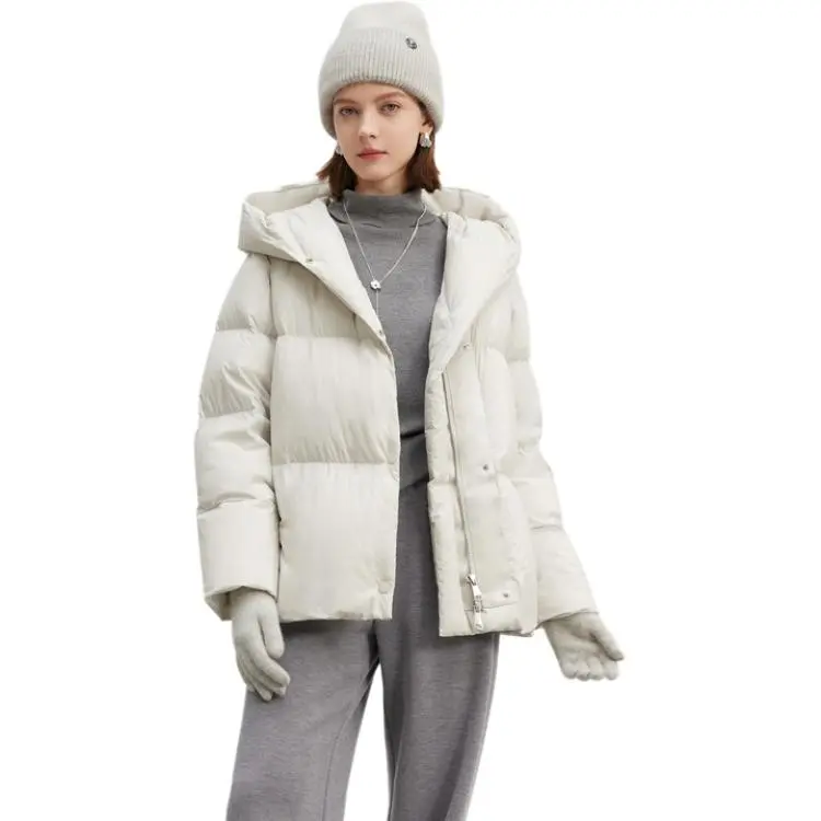 3COLOUR Down Jacket Women's Elephant Gray-2