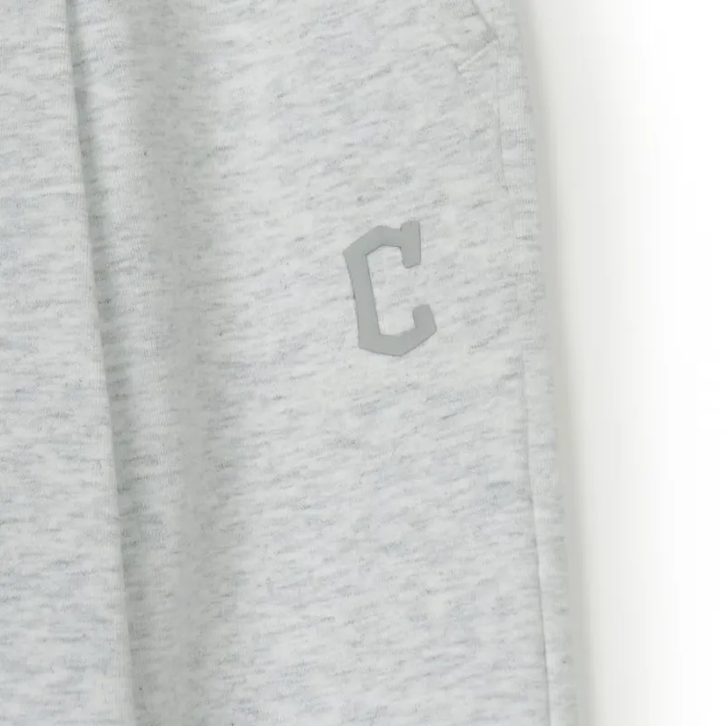 MLB Cleveland Indians Team Casual Pants Women's Light Heather Gray-3
