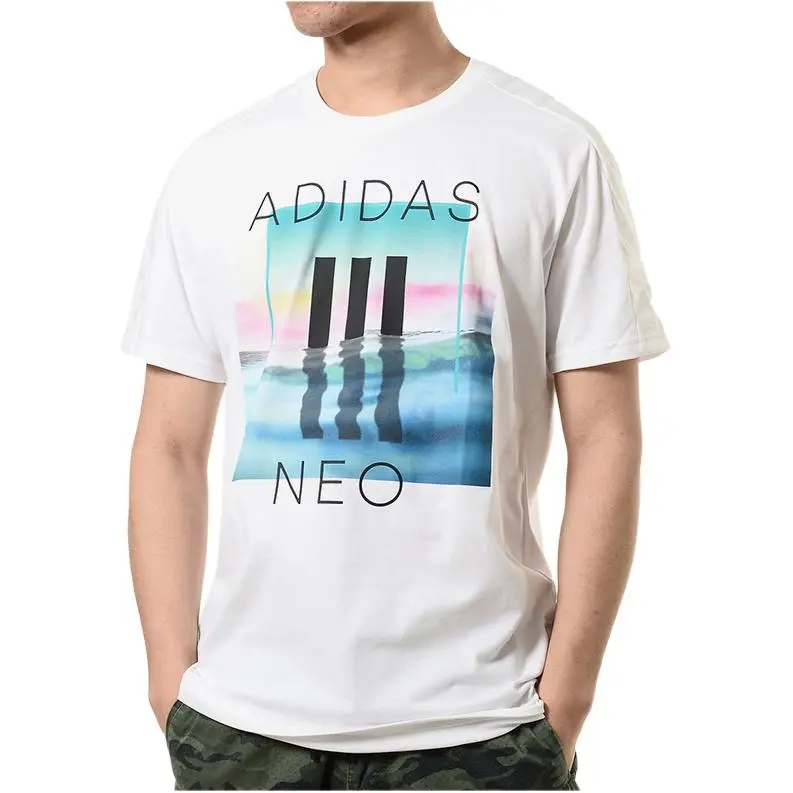 Adidas Neo T Shirts Men White-2