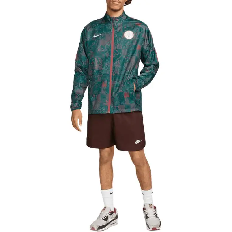 Nike Dri Fit AcademySwoosh Jackets & Coats Men's Deep Turquoise/Canyon Rust/White-2