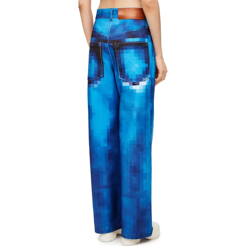 LOEWE Jeans Women's Blue-4