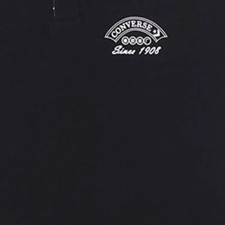 Converse Polo Shirts Men Black-3