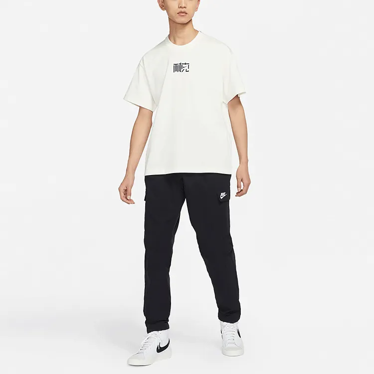 Nike NAI KE Cha T Shirts Men White-2