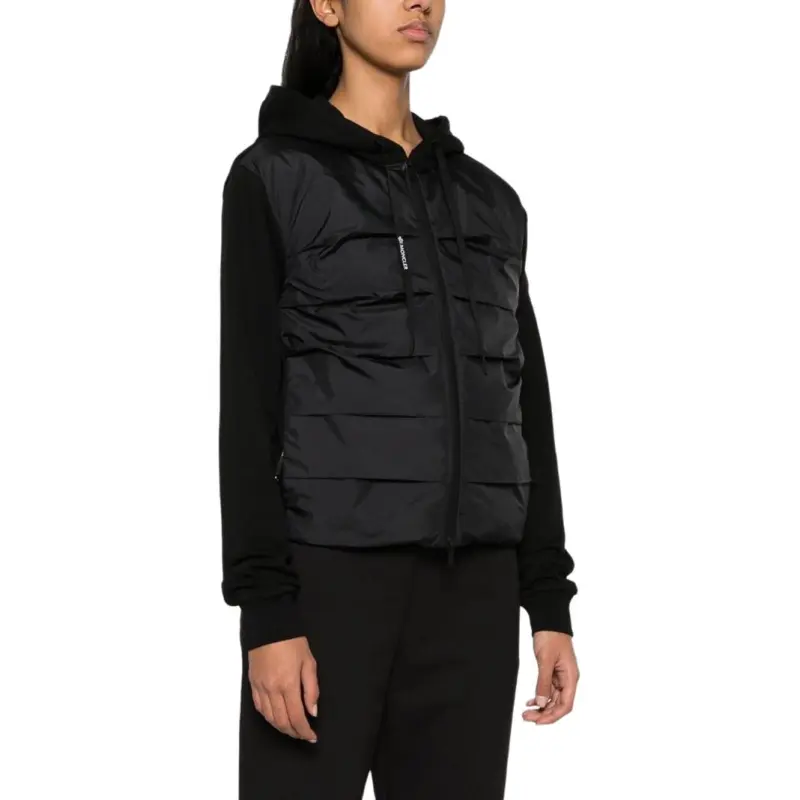Moncler Quilted-panel Ribbed Jacket-4