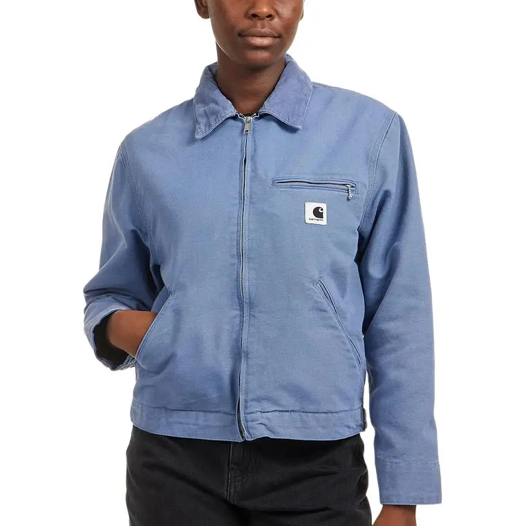 Carhartt WIP SS24 W' OG Detroit Jacket Jackets Coats Women's Blue Purple-4